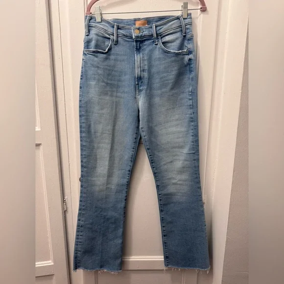 Mother The Hustler Ankle Fray Jeans - Picture 3 of 11